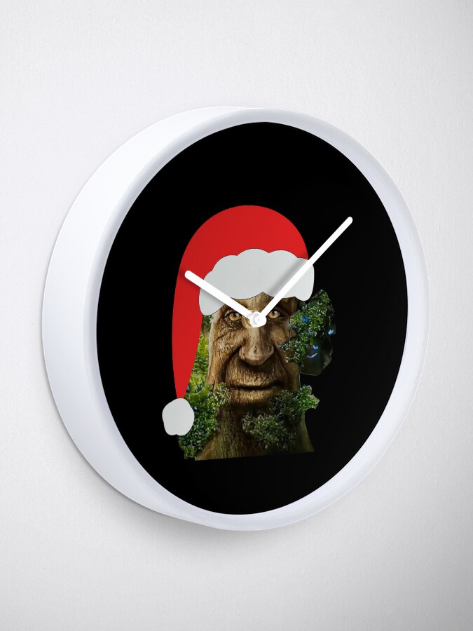 Wise Mystical Tree meme Clock for Sale by T-Look