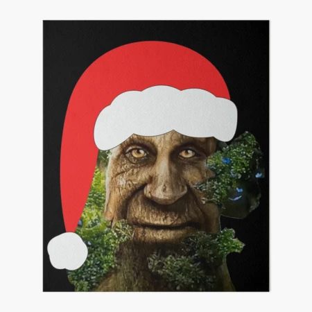 Wise Mystical Tree Christmas meme | Art Board Print