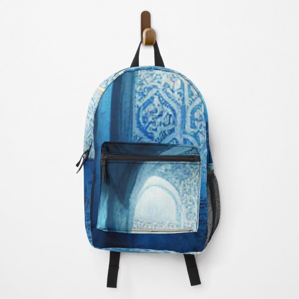 Item preview,  blue mosaic and ancient Arab Islamic writing/ piece of art designed and sold by MaissaArt.