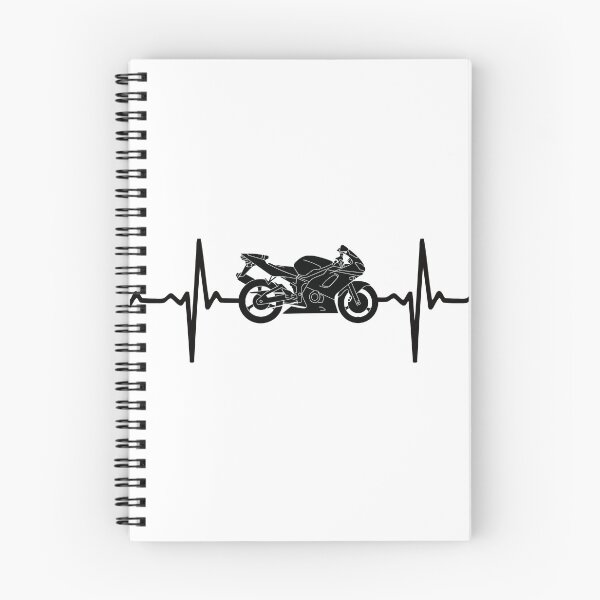 Artikelvorschau, Motorrad Herzschlag entworfen und verkauft von Dis-An-Dat.