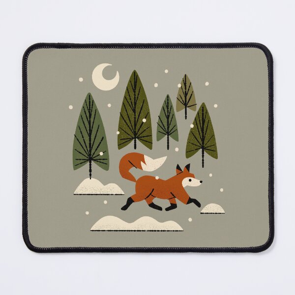 Item preview, Snowy Evening Fox designed and sold by Renea L Thull.