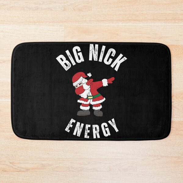 Item preview, Big Nick Energy,  Sarcastic Funny Xmas Christmas Santa Clause Wink, Humor Christmas Vintage Saint Nicholas designed and sold by Diferenty Shop  ⭐⭐⭐⭐⭐.