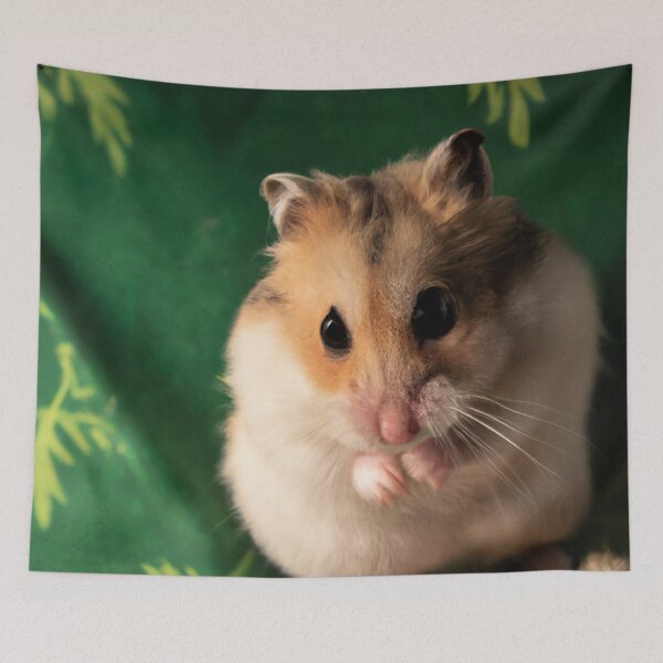 Item preview, Portrait of Plotting Hamster designed and sold by Bakesales.