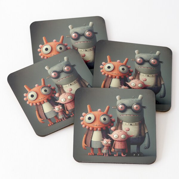 Item preview, The Moonster Family designed and sold by djmayhem.