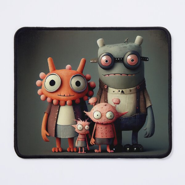 Item preview, The Moonster Family designed and sold by djmayhem.