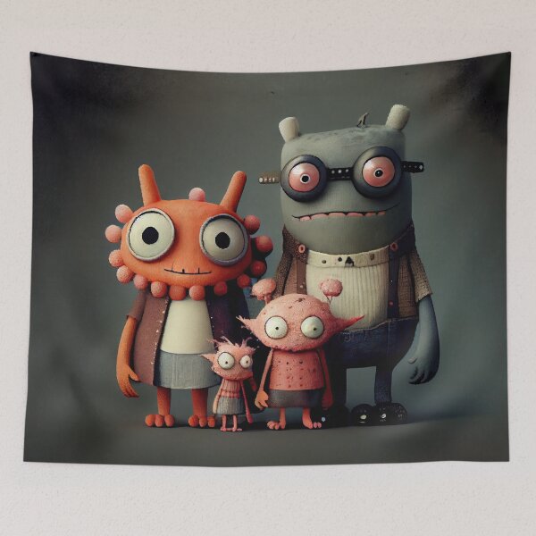 Item preview, The Moonster Family designed and sold by djmayhem.