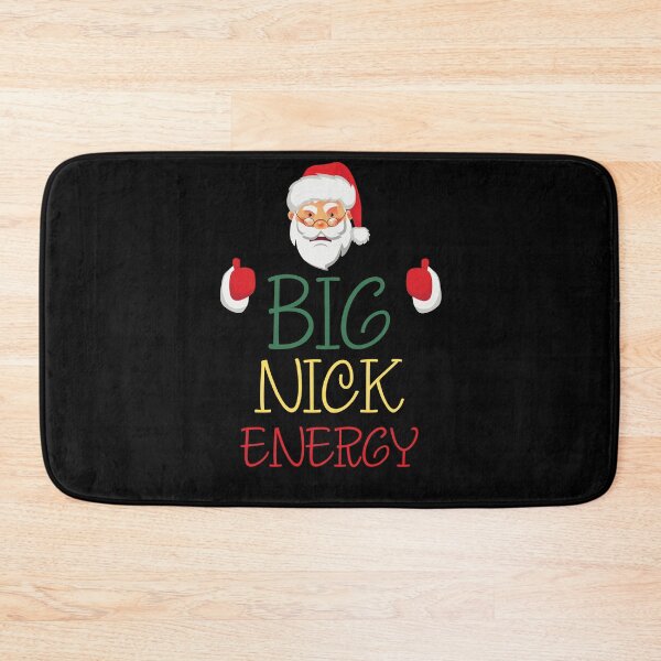 Item preview, Big Nick Energy,  Sarcastic Funny Xmas Christmas Santa Clause Wink, Humor Christmas Vintage Saint Nicholas designed and sold by Diferenty Shop  ⭐⭐⭐⭐⭐.