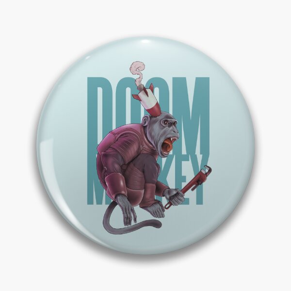 Item preview, Doom Monkey (dark) designed and sold by jeffective.