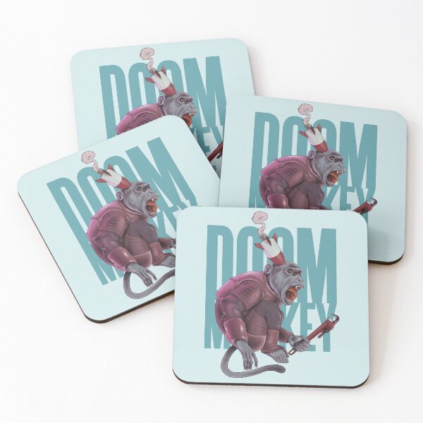 Item preview, Doom Monkey (dark) designed and sold by jeffective.