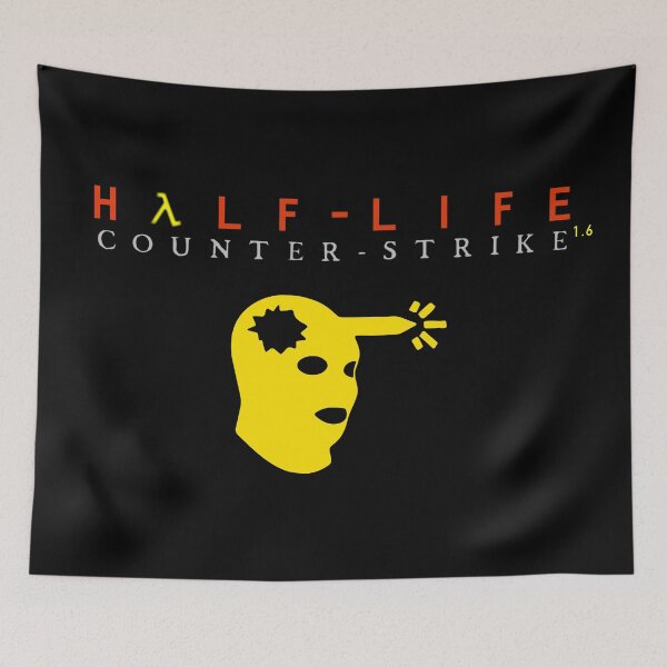 Item preview, Half-Life Counter Strike Logo designed and sold by LGSmerch.