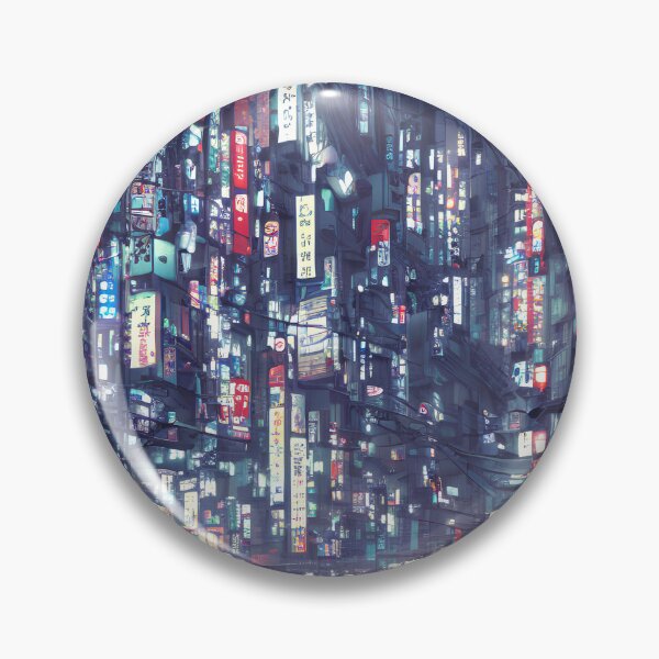 Item preview, futuristic japan designed and sold by LandAiBubble.