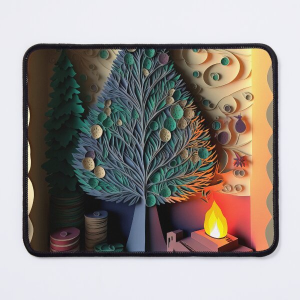 Item preview, Christmas Scene Paper Tree DESIGN 7 designed and sold by Juliascutecornr.