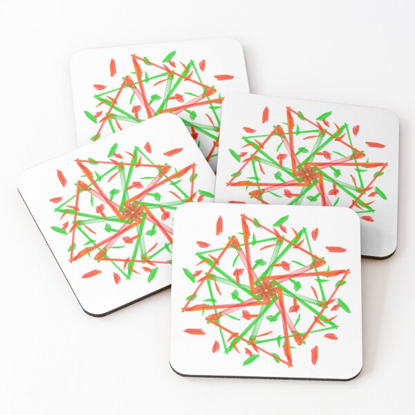 Item preview, Christmas star, abstract art designed and sold by Meo Design.