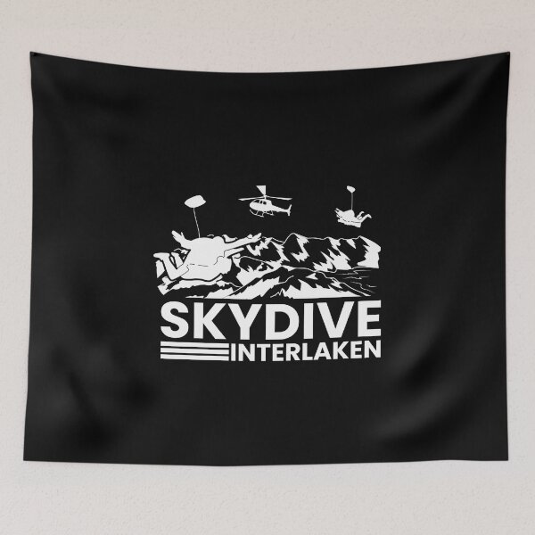 Item preview, Skydive Interlaken Switzerland  designed and sold by The Junto Shop.