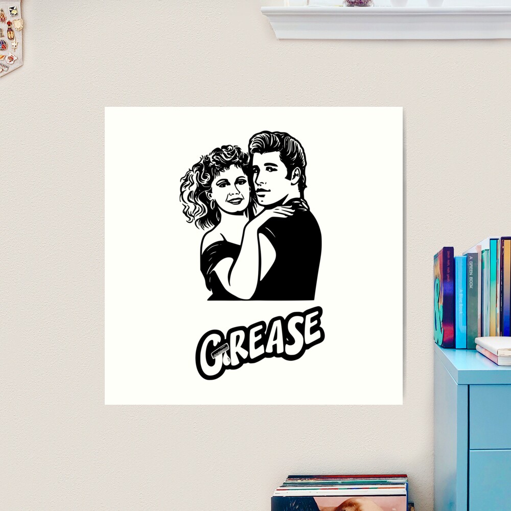 Frenchy Danny & Sandy From Grease Movie 5x7 Art -  Ireland