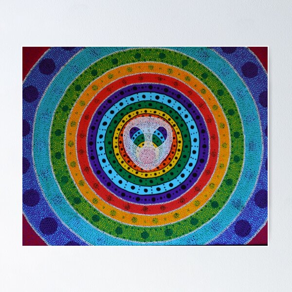 Item preview, Psychedelic alien rainbow. designed and sold by Eljuliland.