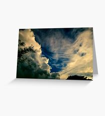 Eerie skyscape Greeting Card