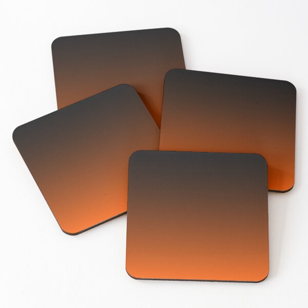 Item preview, Orange TO Black Fade - G2 | Orange Gradient To Black designed and sold by Art-by-Geoff.