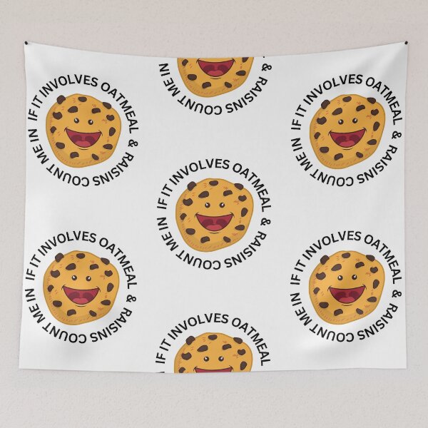 Item preview, Oatmeal Chocolate Chip Cookies funny designed and sold by ABDFRTRENDS ⭐⭐⭐⭐⭐.