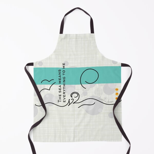 Item preview, Wild open water swimming, winter bathers. The sea means everything to me fun for swimmer lovers. Caroline Laursen Original designed and sold by Caroline Laursen.