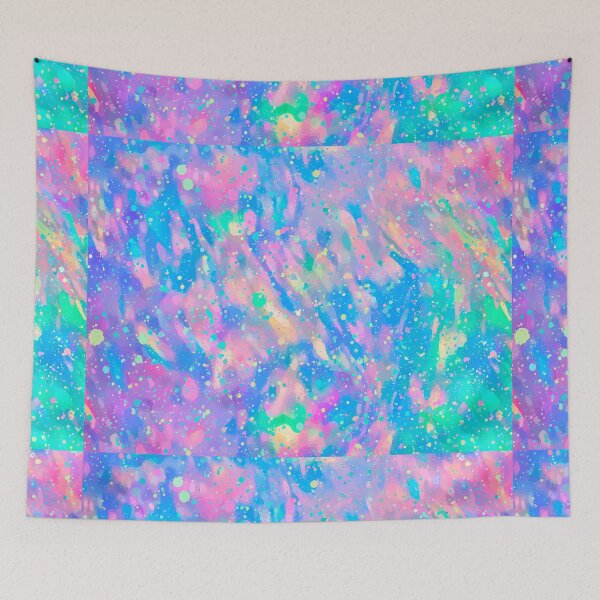 Item preview, Rainbow Opal Watercolor designed and sold by newburyboutique.