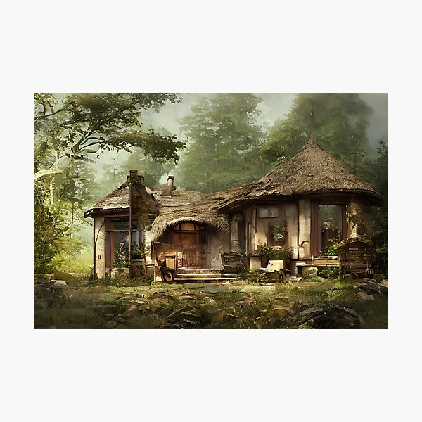 Item preview, House in the forest designed and sold by LandAiBubble.