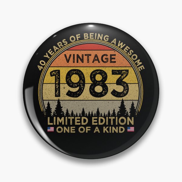 Item preview, 40th Birthday Vintage 1983 Limited Edition Patriotic designed and sold by cssdru.