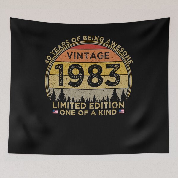 Item preview, 40th Birthday Vintage 1983 Limited Edition Patriotic designed and sold by cssdru.