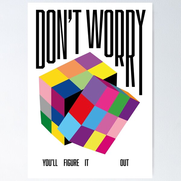 Item preview, Questioning poster - you'll figure it out designed and sold by ICantFindMyFish.