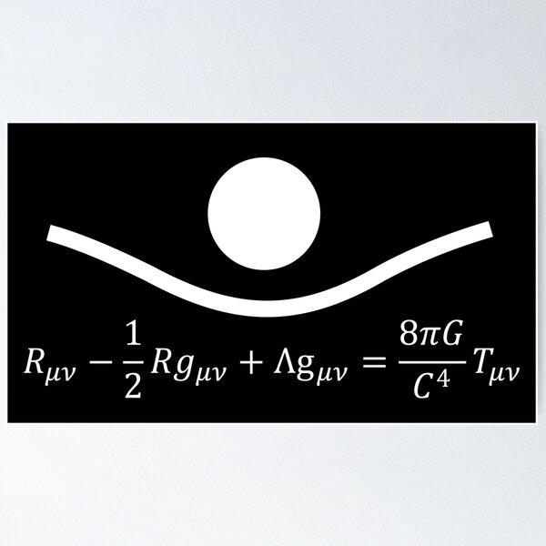 Item preview, Formula of General Relativity designed and sold by ScienceCorner.