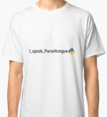 I speak Parseltongue Classic T-Shirt