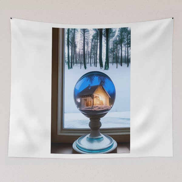 Item preview, Cottage in snowglobe designed and sold by zorropriest.