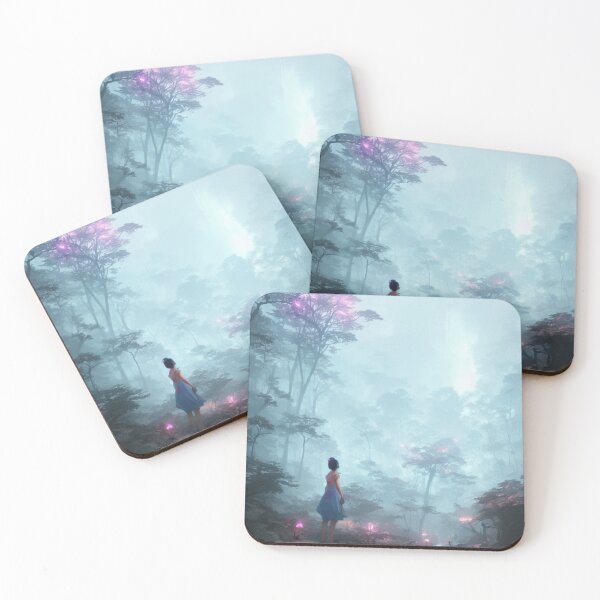 Item preview, A Woman Discovers A Pink Forest designed and sold by DesignerKin.
