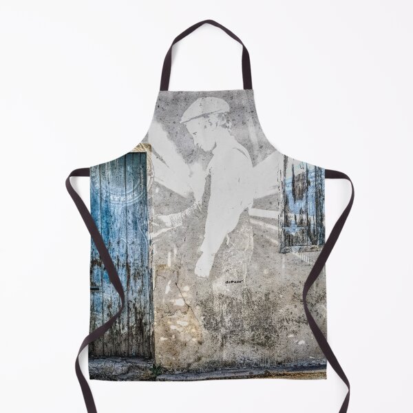 Item preview, Mural Outside Old Factory Wall - dePace' designed and sold by mrpropcake.