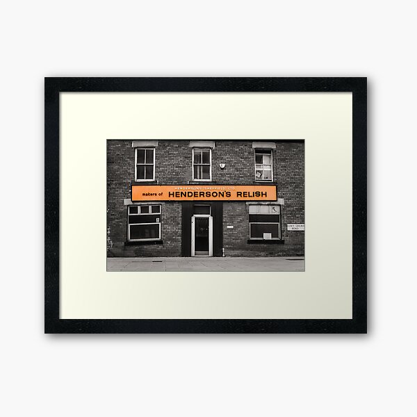 The Taste of Sheffield Framed Art Print