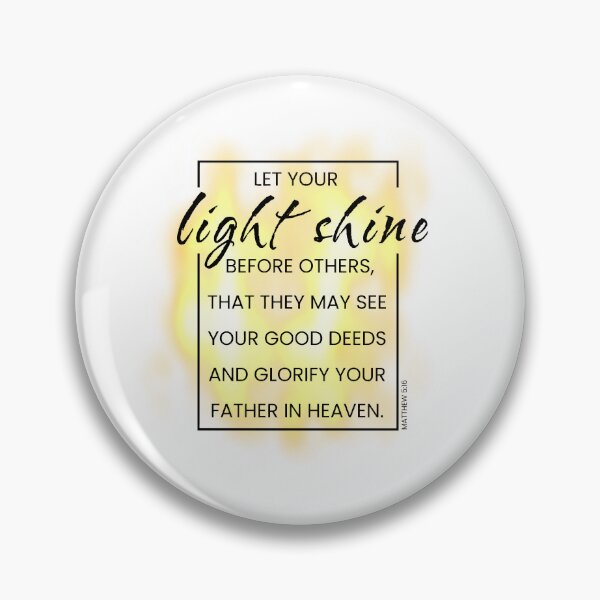 Item preview, Christian Let Your Light Shine Yellow and Orange Flames Box Bible Verse designed and sold by StephanieWard.