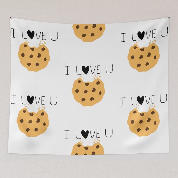 Item preview, funny I Love Chocolate Chip Cookies and Oatmeal Chocolate Chip Cookies  designed and sold by ABDFRTRENDS ⭐⭐⭐⭐⭐.