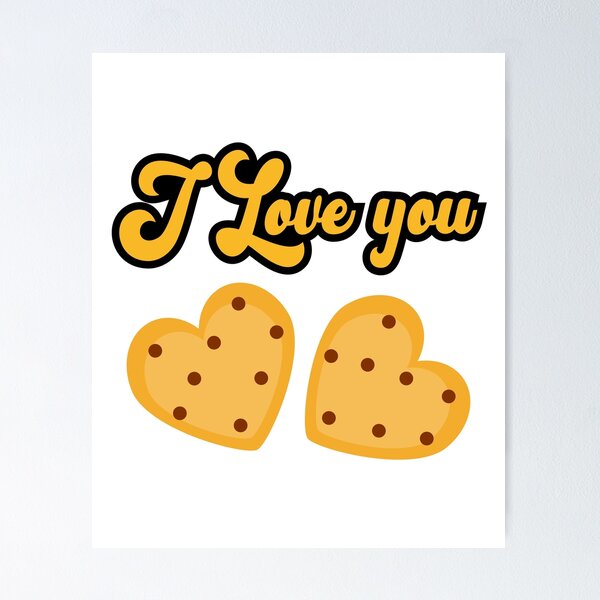 Item preview, funny I Love Chocolate Chip Cookies and Oatmeal Chocolate Chip Cookies  designed and sold by ABDFRTRENDS ⭐⭐⭐⭐⭐.