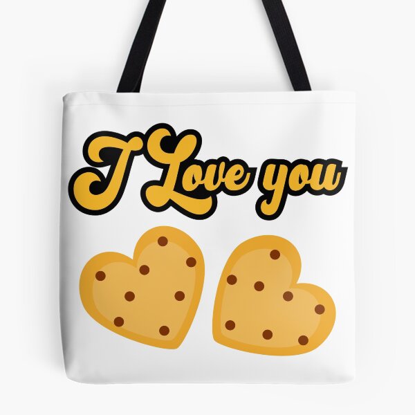Item preview, funny I Love Chocolate Chip Cookies and Oatmeal Chocolate Chip Cookies  designed and sold by ABDFRTRENDS ⭐⭐⭐⭐⭐.