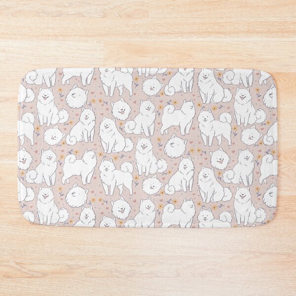 Item preview, 9 Samoyed pack cute fluffy dog  designed and sold by Yarafantasyart.