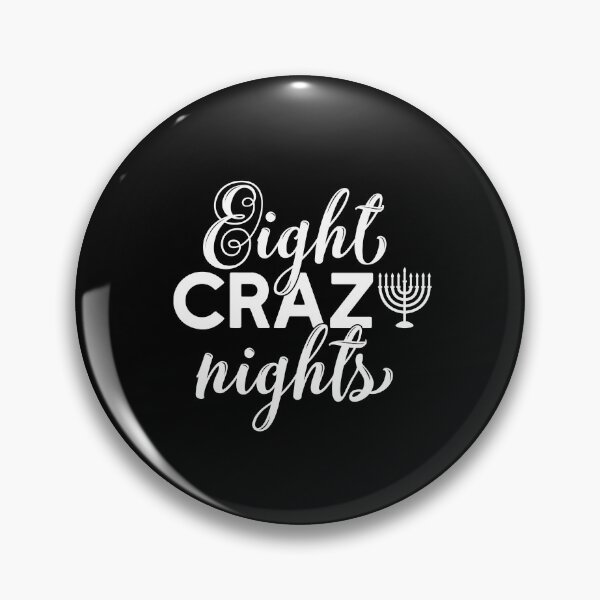 Item preview, Eight Crazy Nights - Hanukkah designed and sold by ambertanderes.