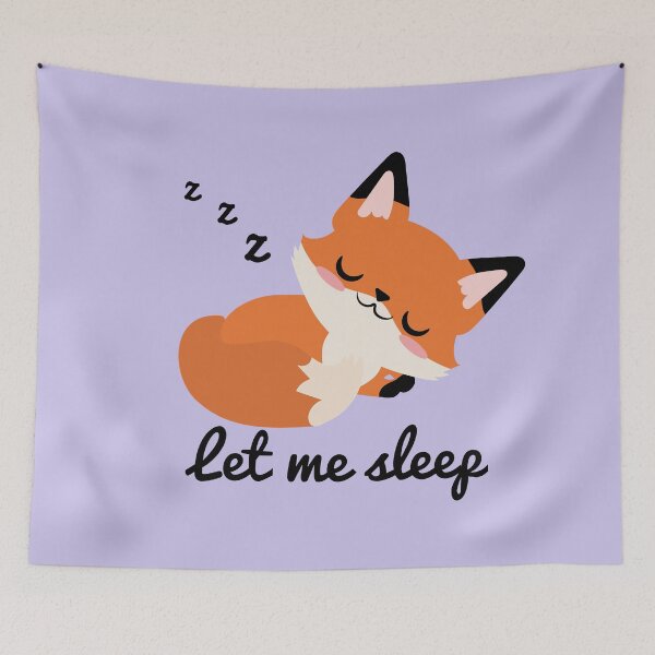 Item preview,  adorable sleeping fox designed and sold by yessebel.