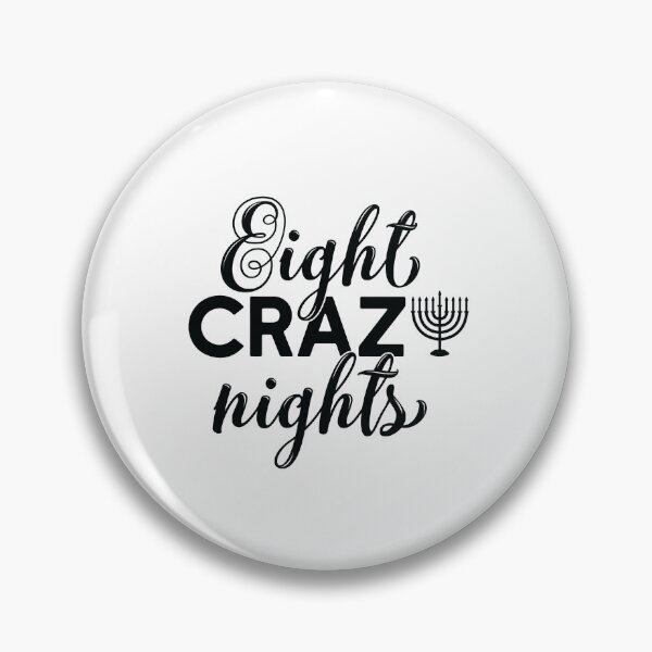 Item preview, Eight Crazy Nights - Hanukkah designed and sold by ambertanderes.