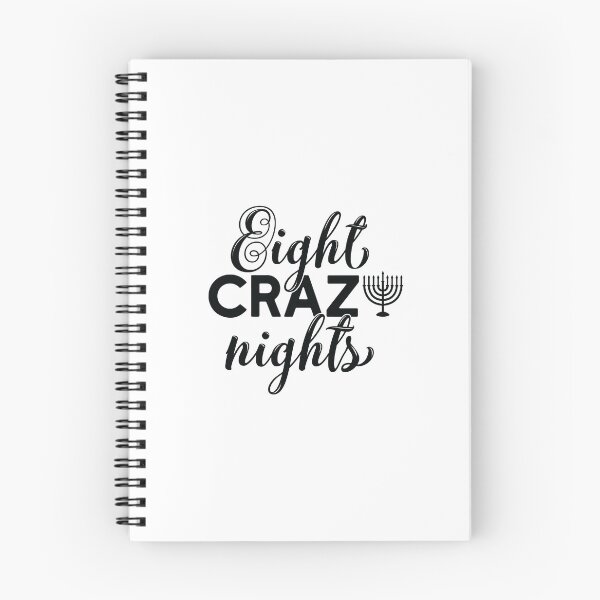 Item preview, Eight Crazy Nights - Hanukkah designed and sold by ambertanderes.
