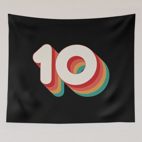 Item preview, Number 10 designed and sold by Texterns.