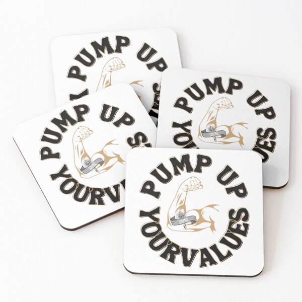 Item preview, PUMP UP YOUR VALUES designed and sold by ashowofvalues.