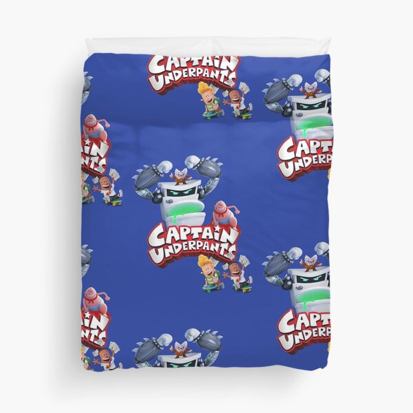 Captain Underpants Boss Fight Duvet Cover