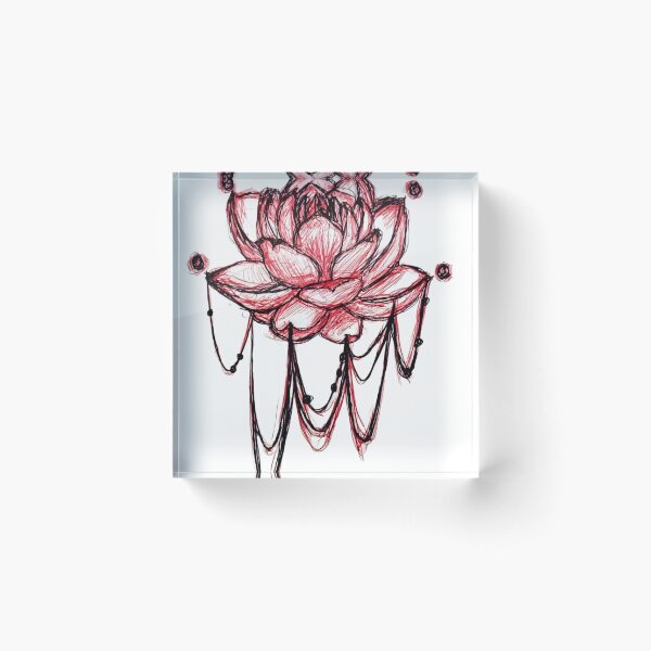 Artikelvorschau, Lotus Blume entworfen und verkauft von Grace Shepard.