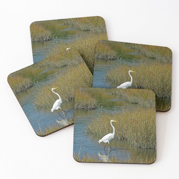 Item preview, Great Egret at Wildlife Refuge designed and sold by ShorelineImages.