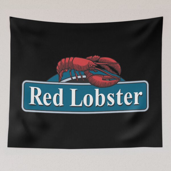 Item preview, Retro red lobster restaurant logo designed and sold by Lone Wolves.